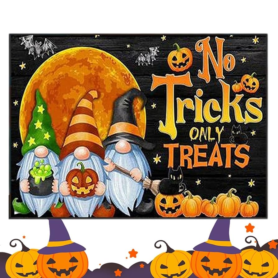 R*U様 【Halloween party】アクリル画 F6 風景画 絵画 Amazon.co.jp: 風景 5D 絵画キット、ハロウィーン 5D 絵画装飾