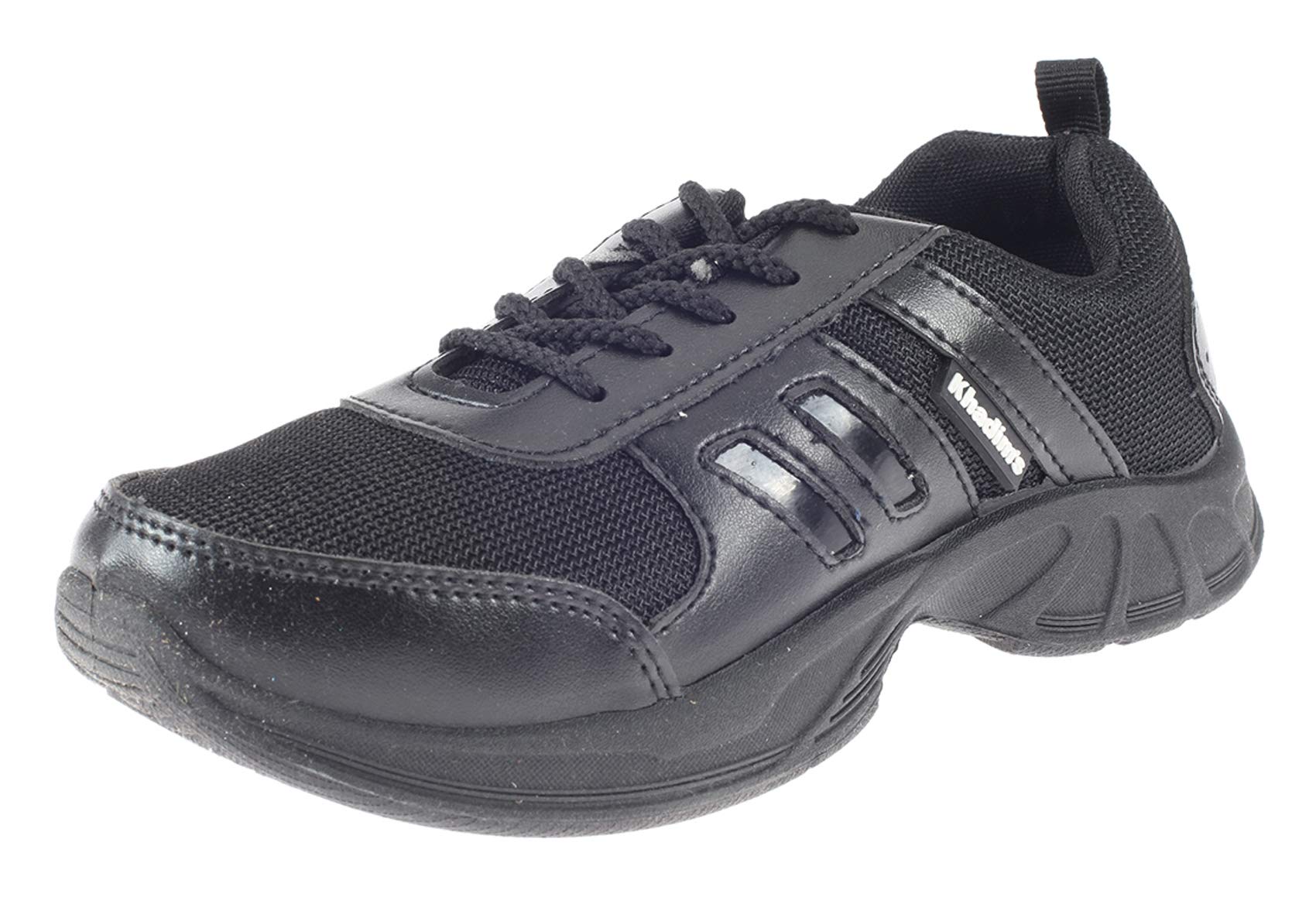 Khadims Synthetic/Mesh PVC Sole Solid Sneakers for Boys Size - UK 11 Black (B0B31T6TSK) Amazon Price History, Amazon Price Tracker