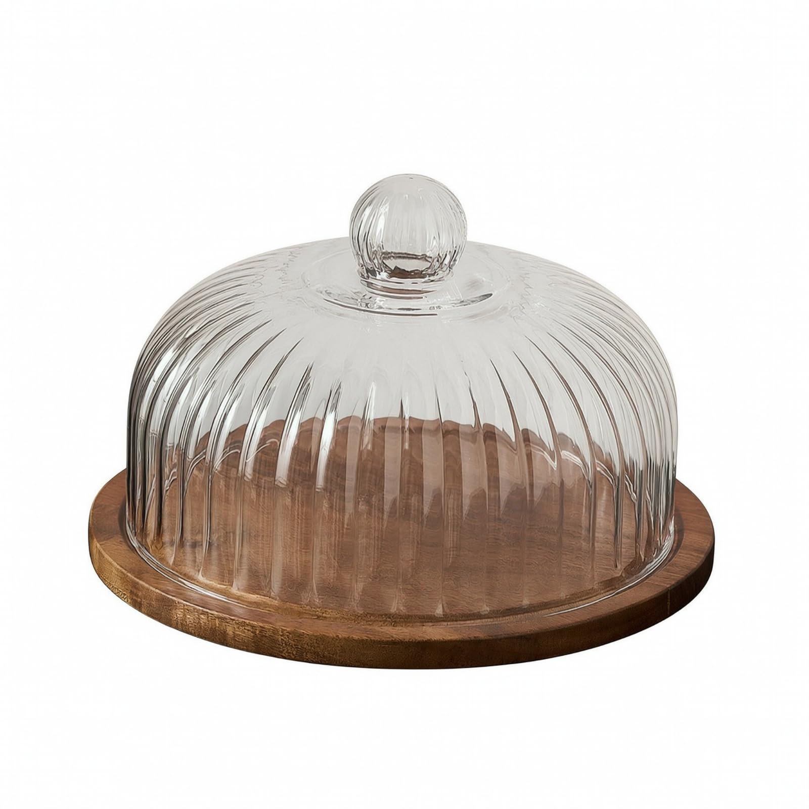 Alzata per Dolci con Coperchio Elegante, 23 Cm