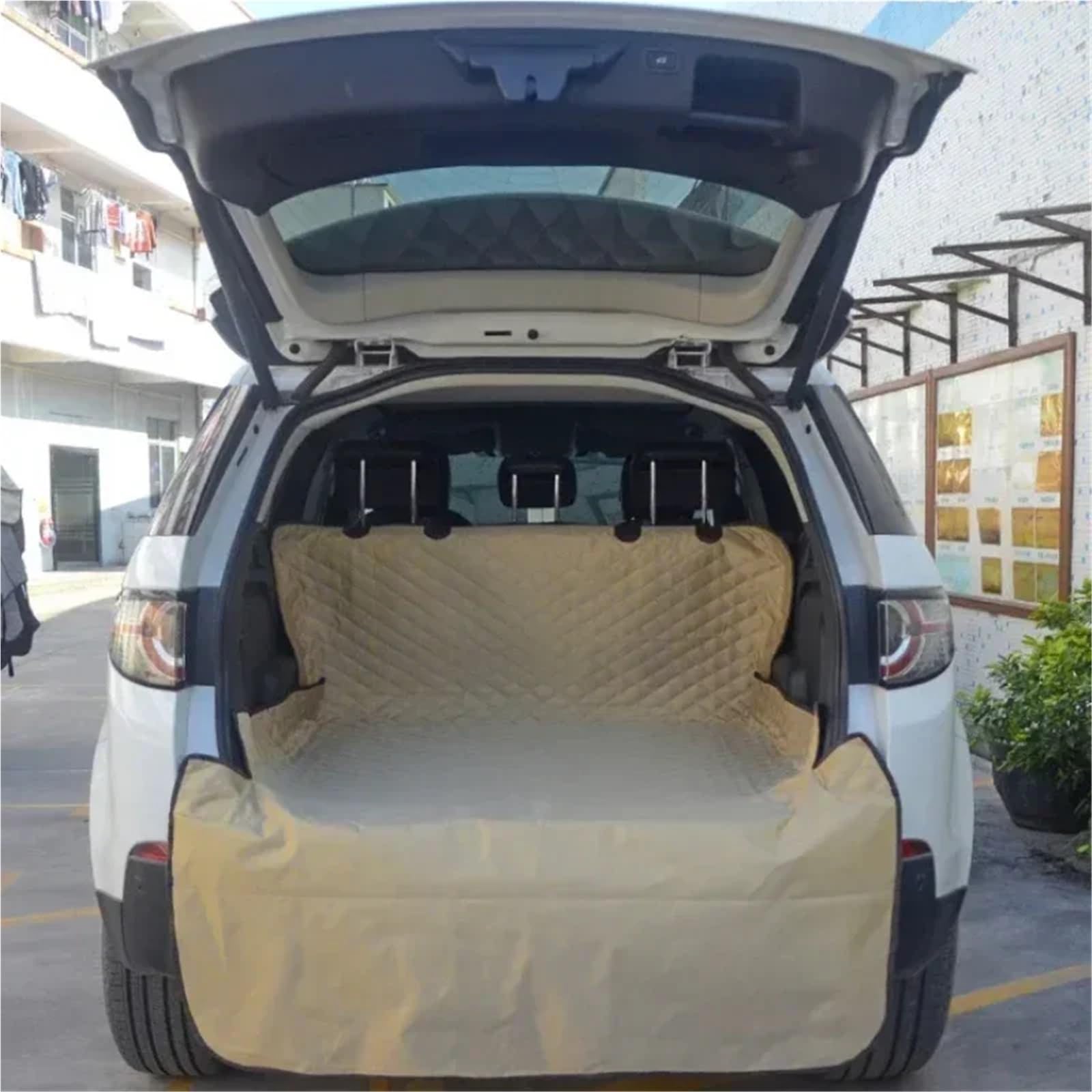 wykładzina cargo Pokrowiec na siedzenie dla psa, transporter dla psa, mata do bagażnika, wodoodporna mata do bagażnika, wykładzina do bagażnika(GRAY)
