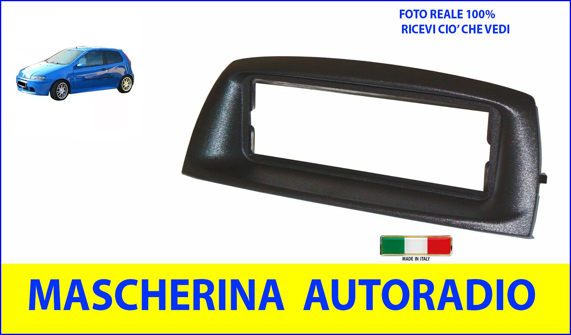 MASCHERINA RADIO 2 Din Fiat Grande Punto Kit Per Radio Euro E Cinese