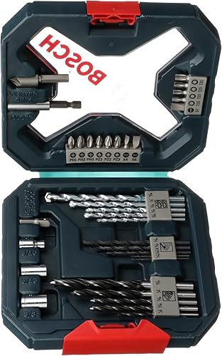Miniatura 4 de Juego de brocas para taladro y disco Bosch MS4034 de 34 piezas