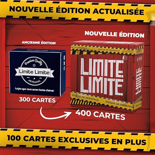 LIMITE LIMITE - Nouvelle Edition - Le Jeu de Soirée Culte - Jeu de Société pour Adultes - Anniversaires, Soirées, Vacances, Cadeau - Humour Noir – vue 5