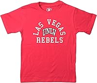 Vista 84 de Wes and Willy Camiseta de algodón orgánico de manga corta para niños de la NCAA