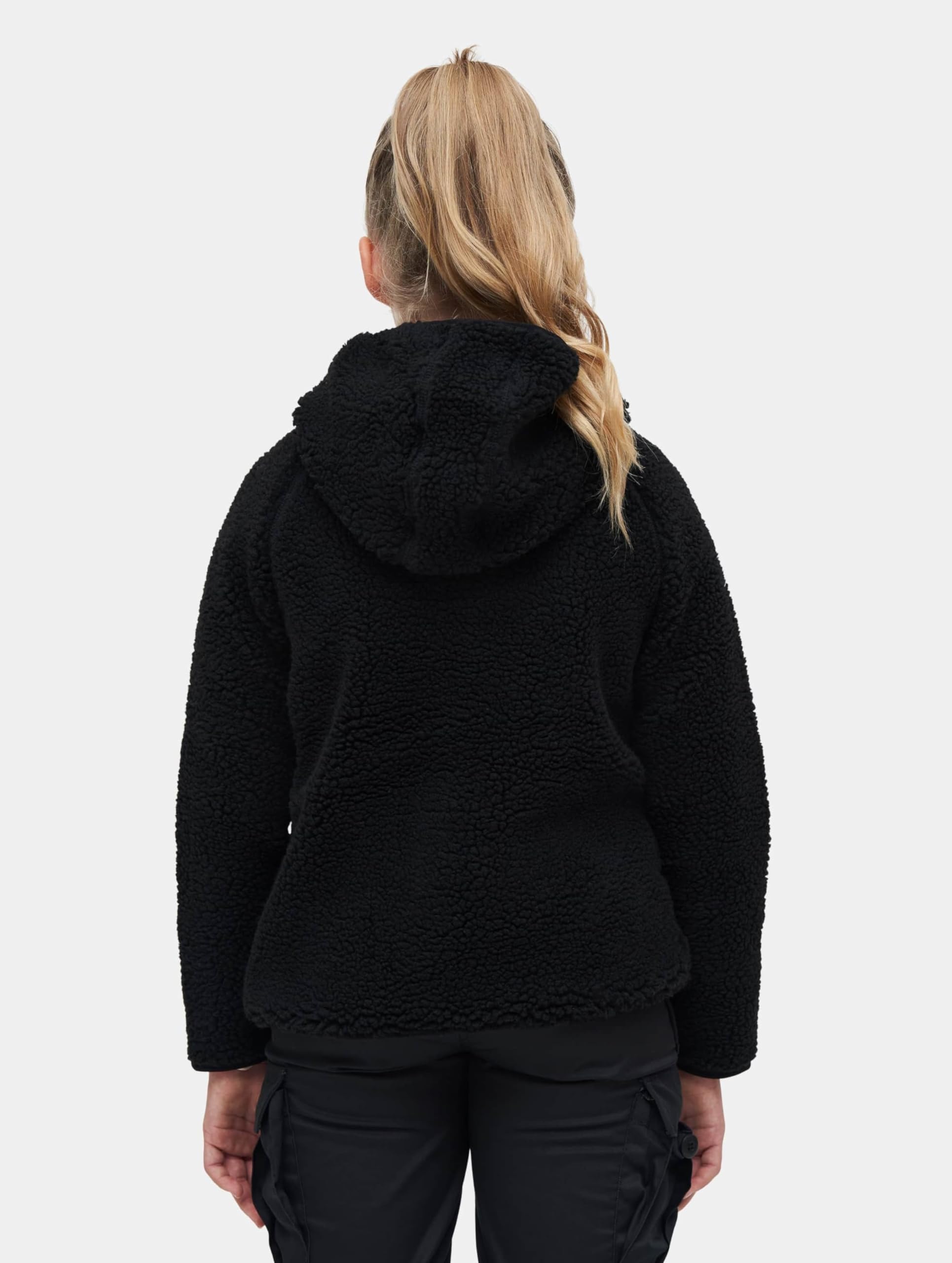 Brandit Kids' Fleece Jacket Unisex Giacca nero