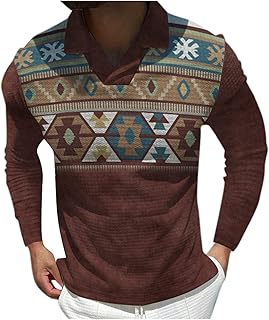 Fossean Long Sleeve Polo Shirts Mens Mens Golf Shirts Pe Tops for Boys Golf Polo Shirts for Men XXXL Grandad T Shirts for Men UK Long Sleeve Polo Shirt Mens Mens Cycling Shirts with Pockets