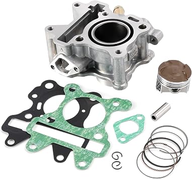 60cc Big Bore Cylinder Rebuild Kit For Yamaha YW50F YW50FX Zuma 50F 4T 2012-2019 For Yamaha YN 50 F Neos 4T E4 2AC/SA611 2018-2021 3B3-E1311-00