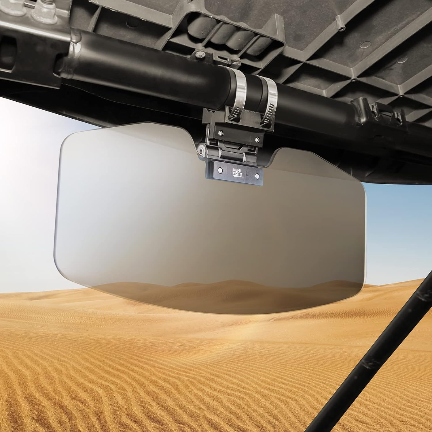 KEMIMOTO UTV Sun Visor Fit 1.52 in Roll Bars UTV Side X Side with
