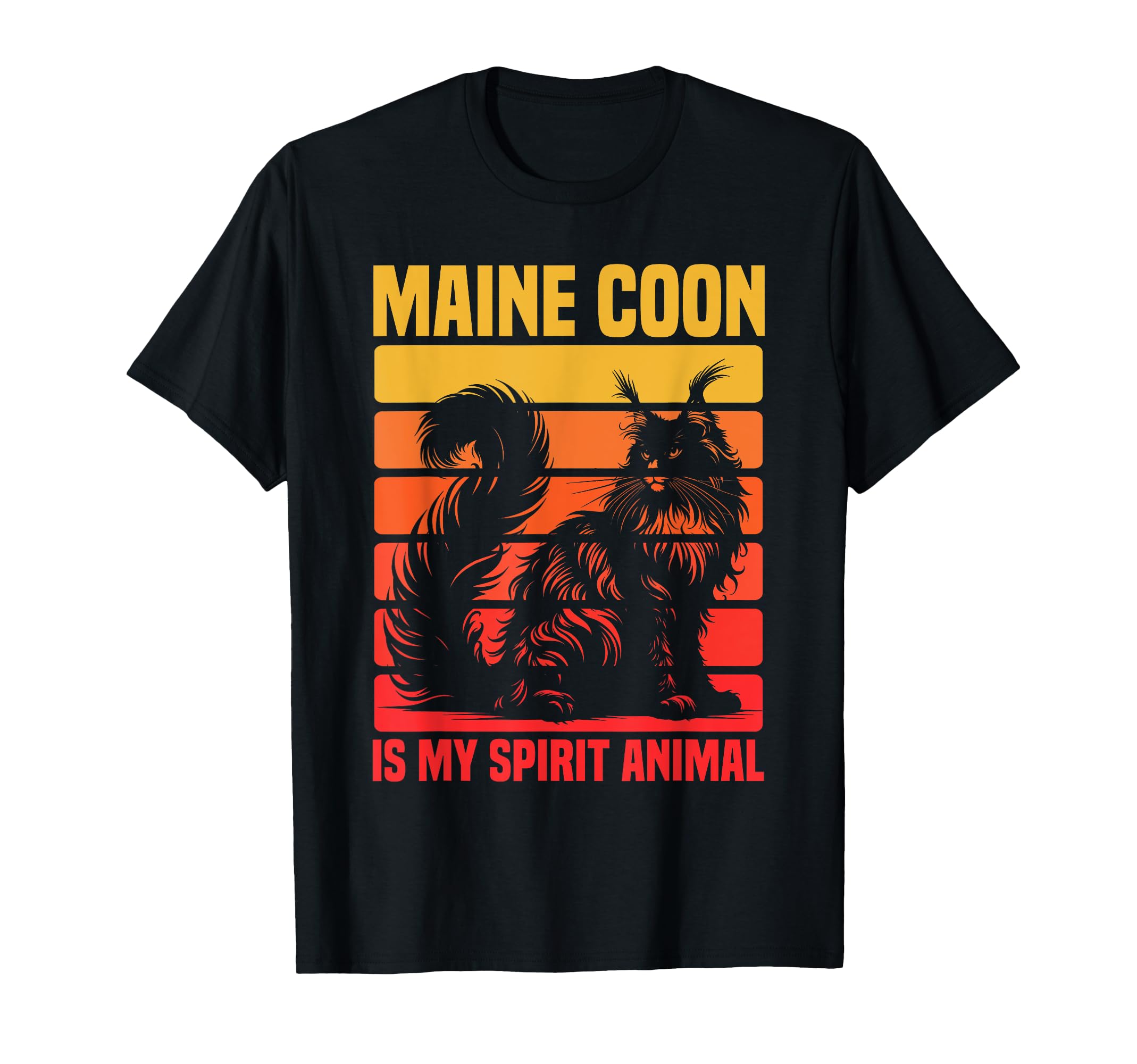 Amazon | メインクーン 猫は私の魂の動物です Tシャツ | Tシャツ