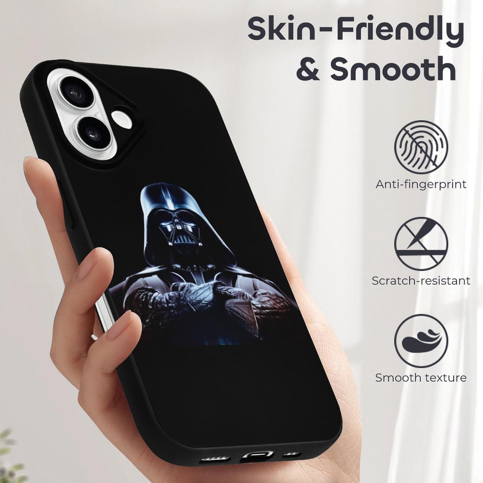 Amazon.co.jp: WMYAOFCAI iPhone16 ケース スターウォーズ ダース