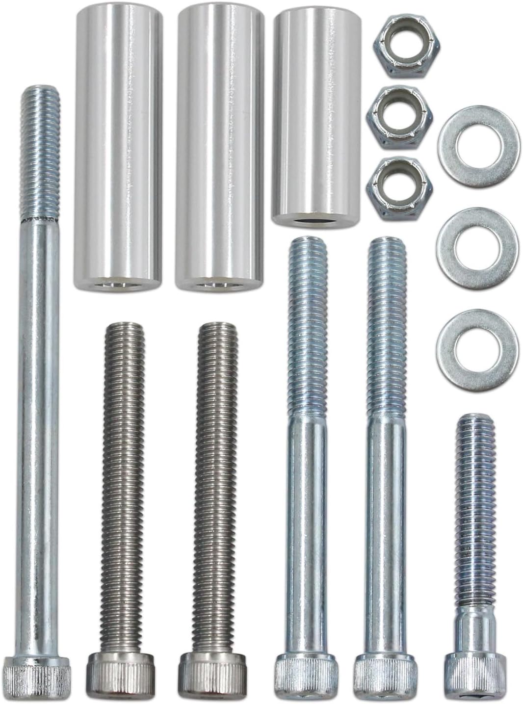 R4 AC Bracket LS Bracket Air Conditioner Compressor Bracket Kit Fit for Chevy GMC LS LQ LS2 LS3 LS6 1999-2013