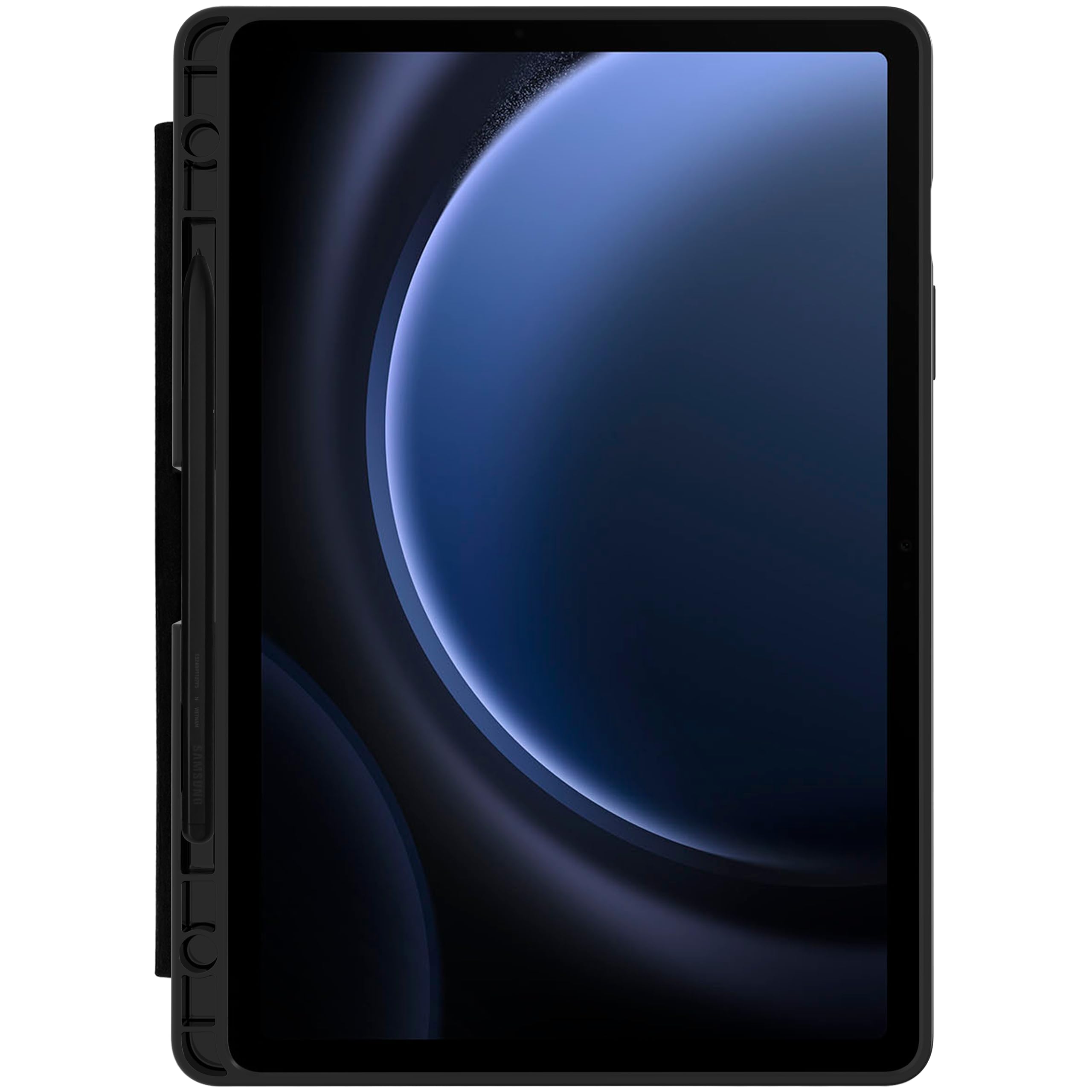 Cover OtterBox React Folio Case per Samsung Galaxy Tab S9 FE, antishock e cadute, ultra sottile, custodia Folio protettiva, testata a norme MIL-STD 810G, Nero, Senza Retail Package