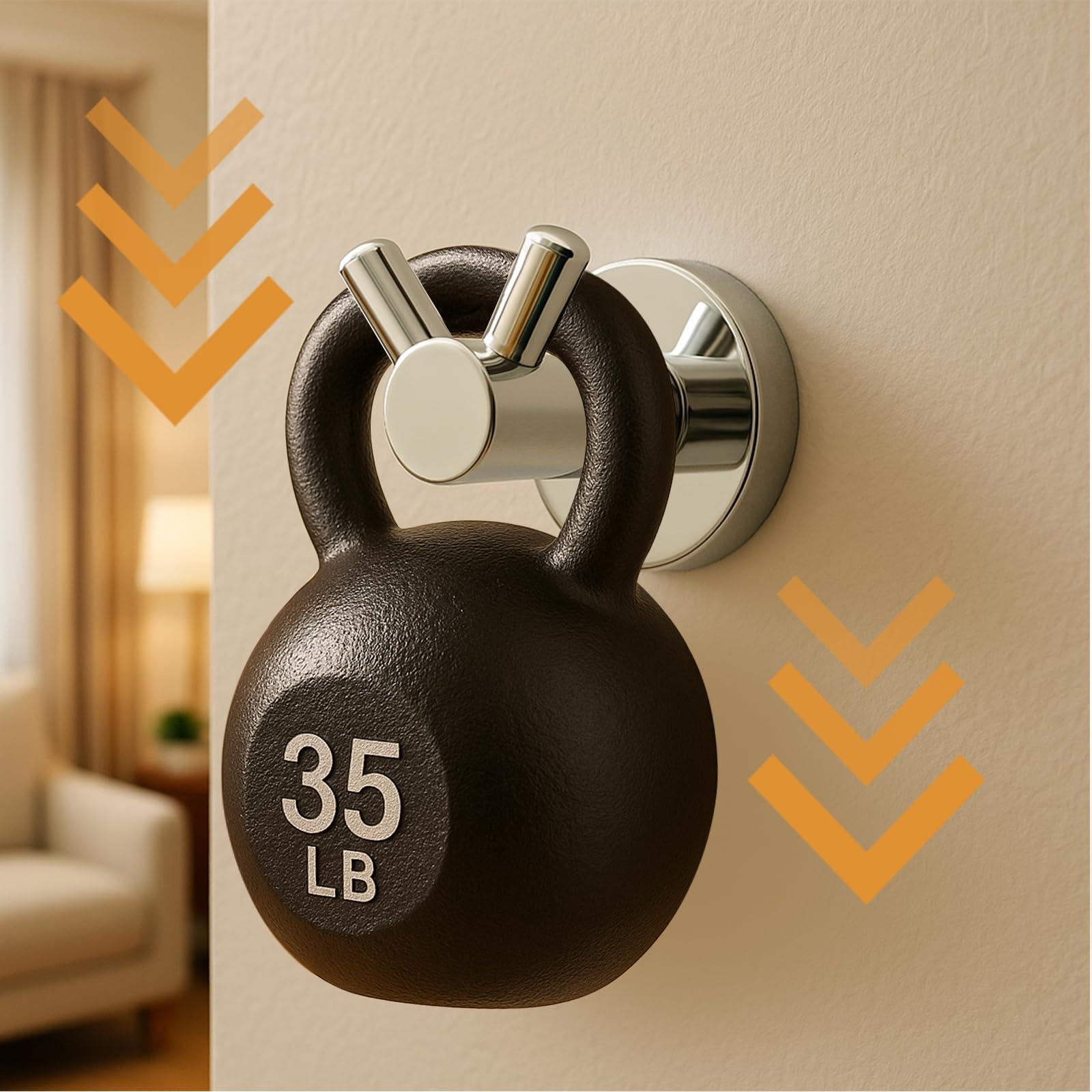 Set Premium 4 Piezas Acero Inoxidable 304 para Baño - Portarrollos, Toallero, Anillo & Gancho Doble (Montaje con Taladro, 15kg Capacidad) - Cromo Espejo para Hogar & Hotel