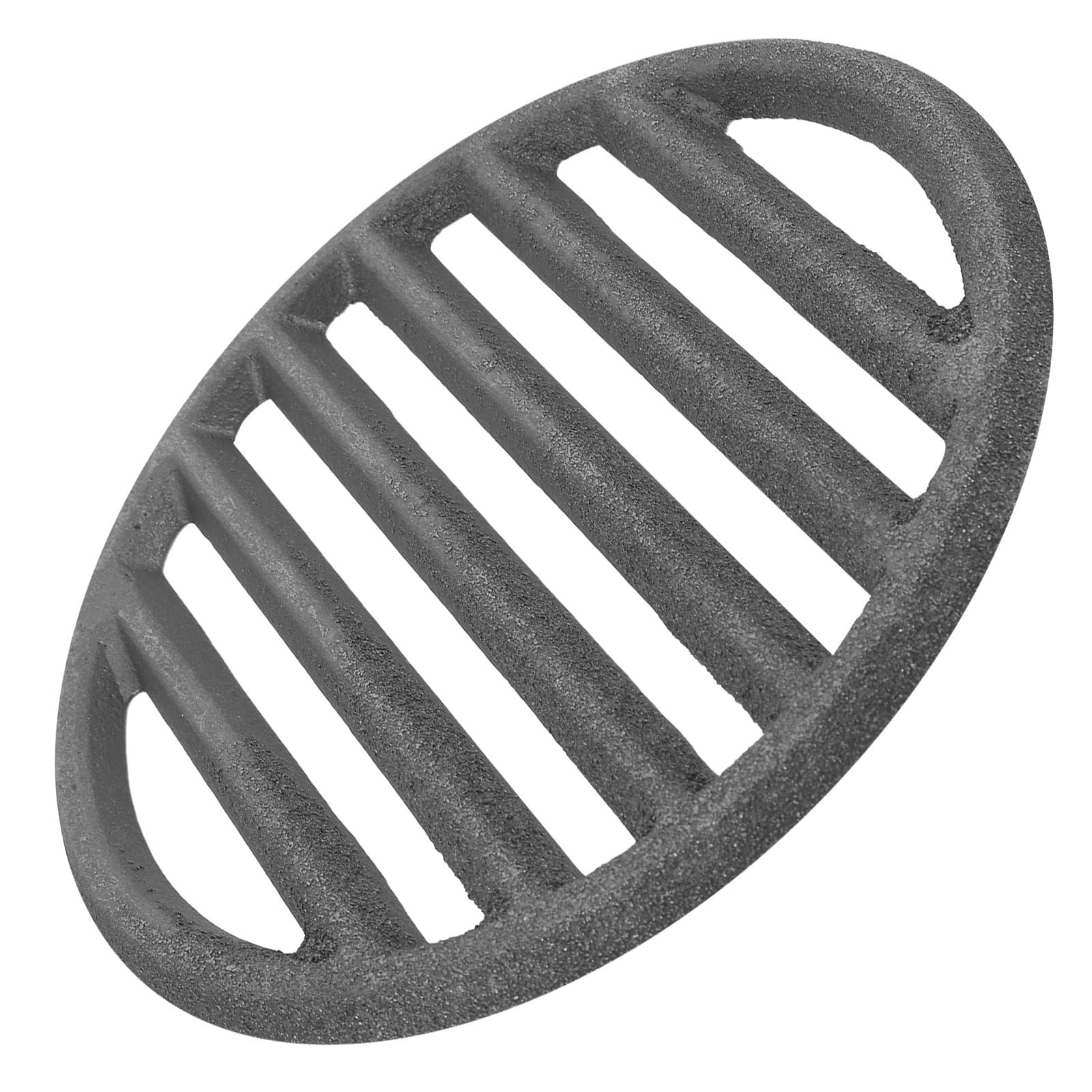 Grille barbecue 16 cm ronde en fer : finis les aliments qui tombent