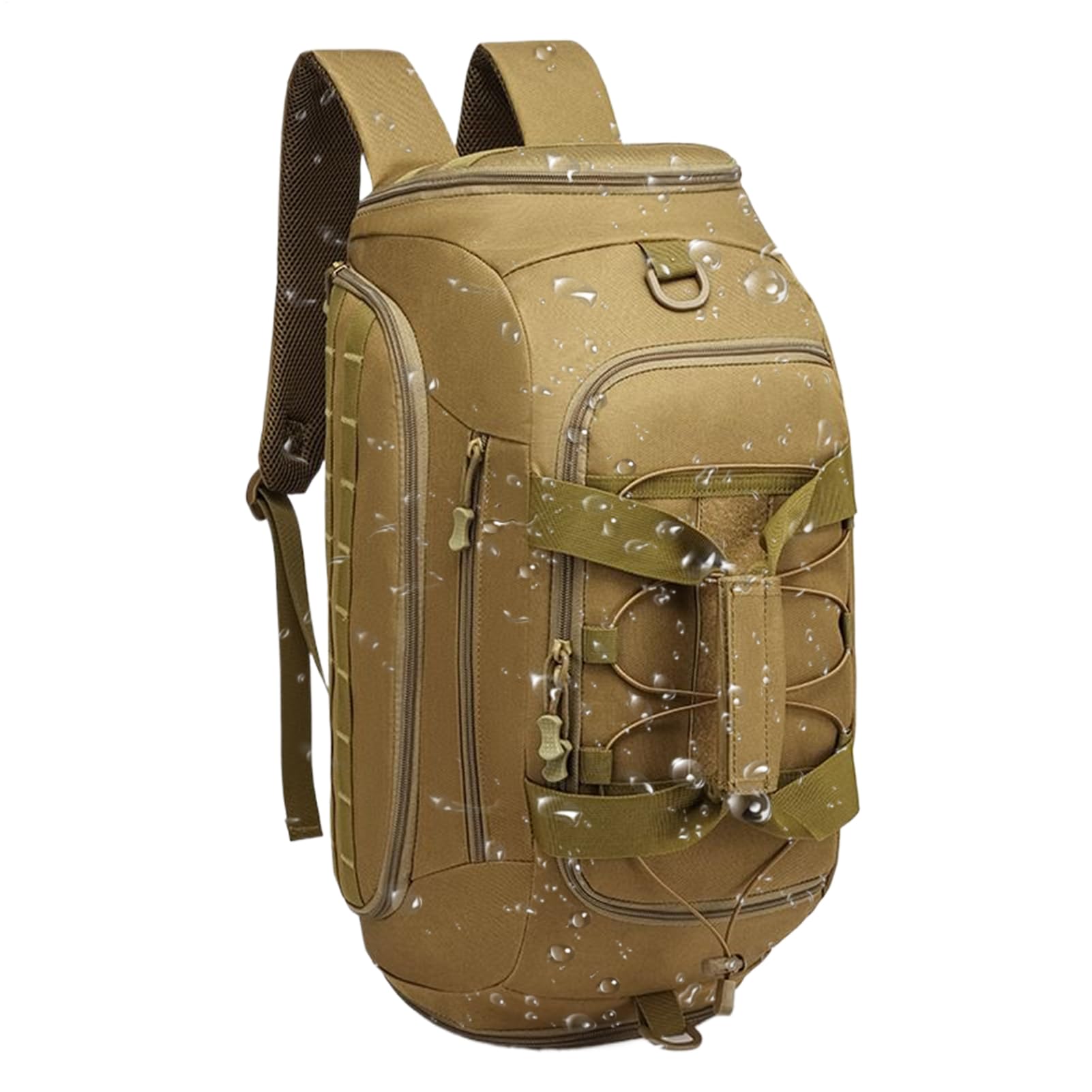 Zaino Da Palestra Per Uomini Con Scomparto Per Scarpe Convertibile | Zaino Leggero Sportivo per Escursionismo per Attività Outdoor Viaggio Campeggio Pesca Allenamento Pernottamento Weekend Gita