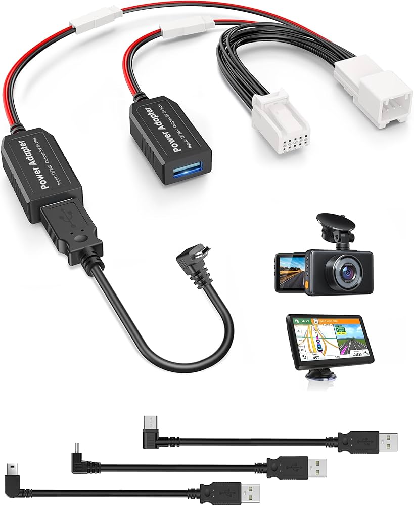 Amazon.com: Pixelman GPS Charger Cable Adapter for Garmin(10-pin