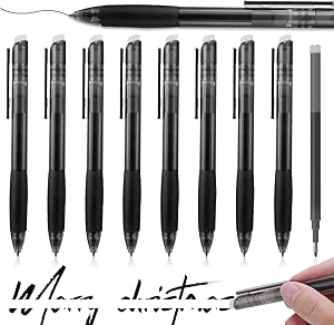 Bewudy 8pcs Radierbarer Kugelschreiber, Tintenroller Radierbar