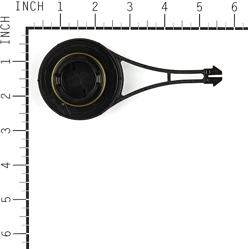 Vista 3 de Briggs & Stratton #799585, tapa de depósito de combustible con anclaje Briggs & Stratton , reemplaza a Old Briggs #799684