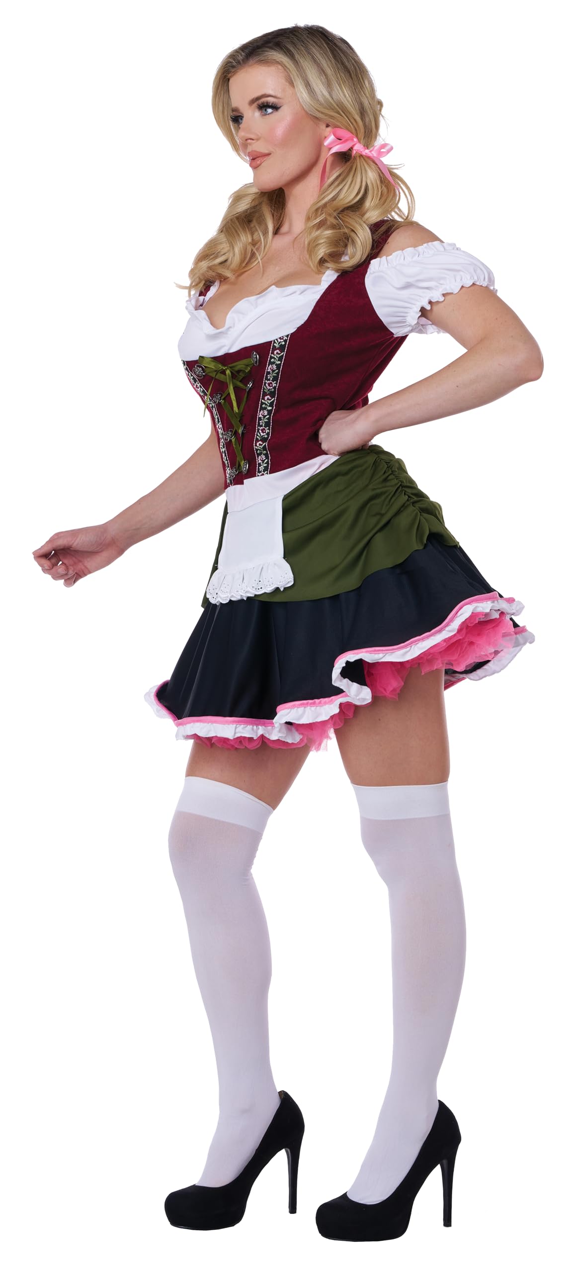 California Costumes Damski kostium Bavarian Bar Maid dla dorosłych