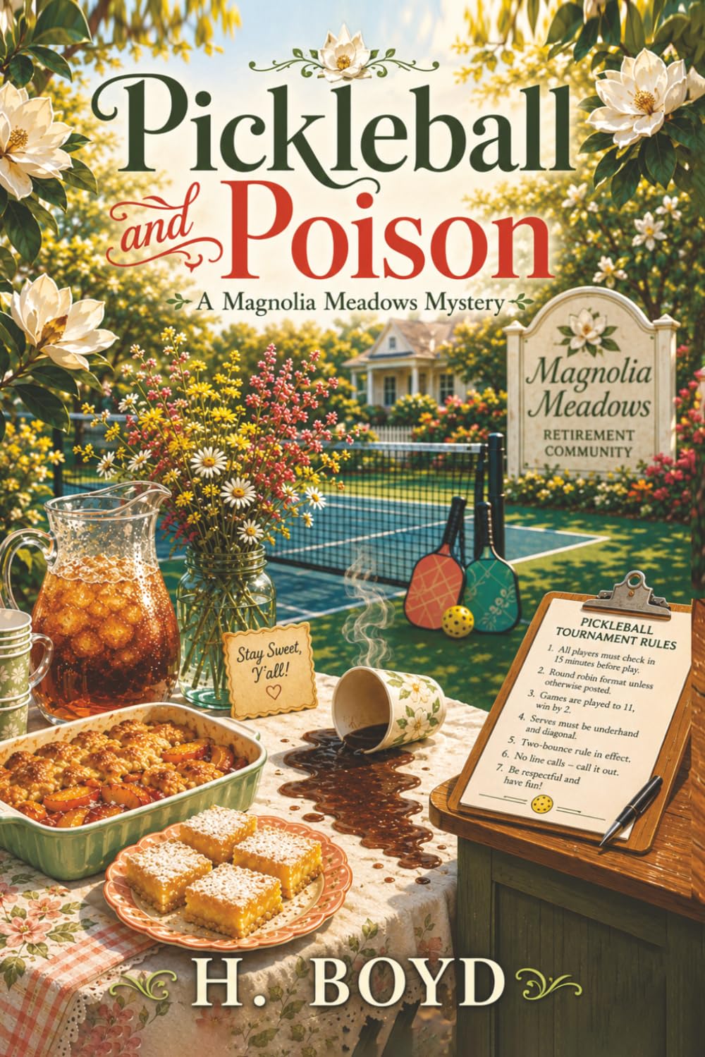 Pickleball and Poison (Magnolia Meadows Mystery Series)