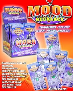 2 X MOOD NECKLACE CHANGES COLOR WITH YOUR MOOD /Necklace Different designs