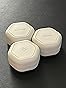 Cadence Travel Containers Basic Skincare Set - Magnetic Containers with Lids,Carry On Travel Essentials For Women/Men - 3 Small Capsules (0.56oz) - Cleanser, Moisturizer & Sun-Icon Labels - Pacific