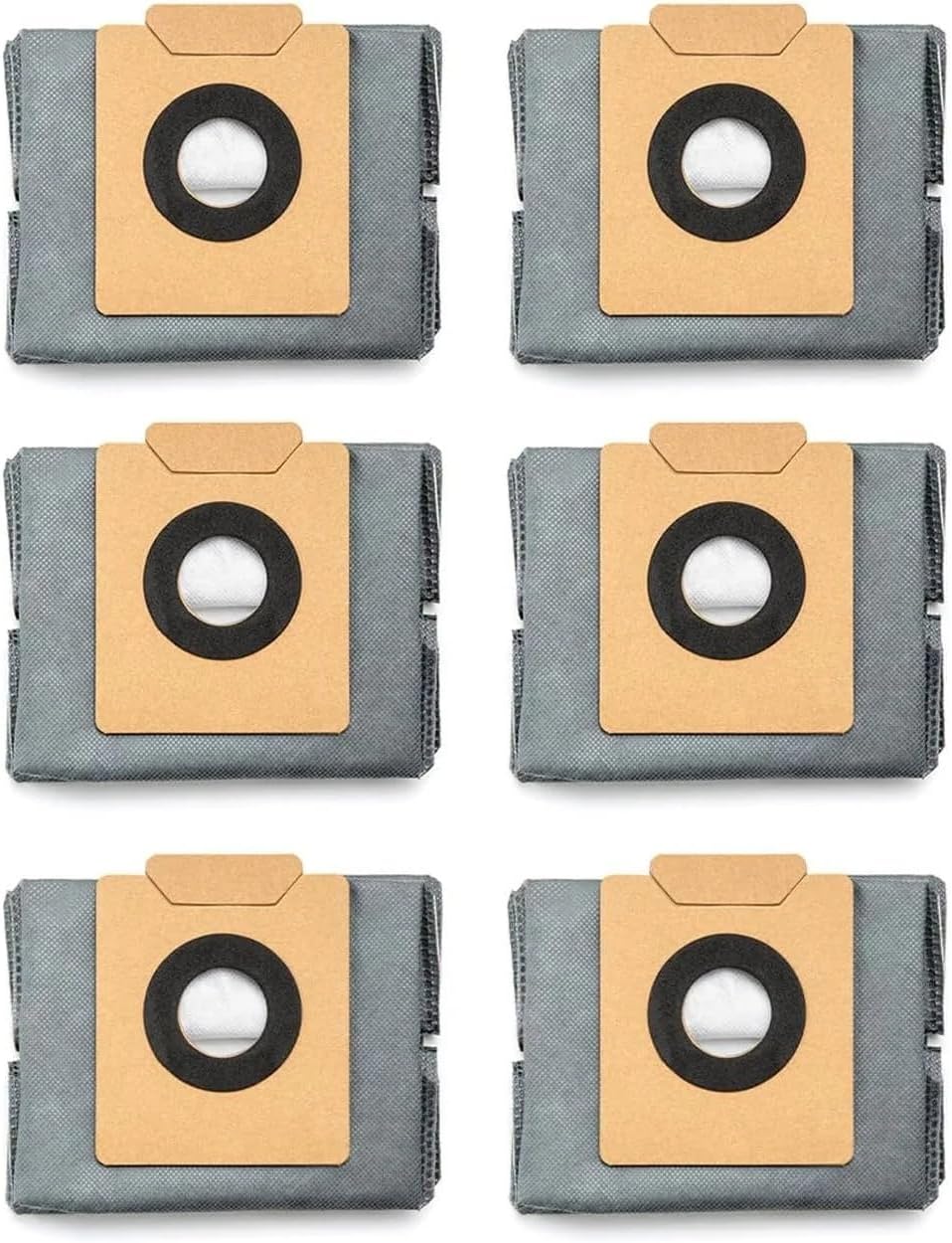 eufy 6-Pack Large Capacity Dust Bags Compatible with X8 Pro Series