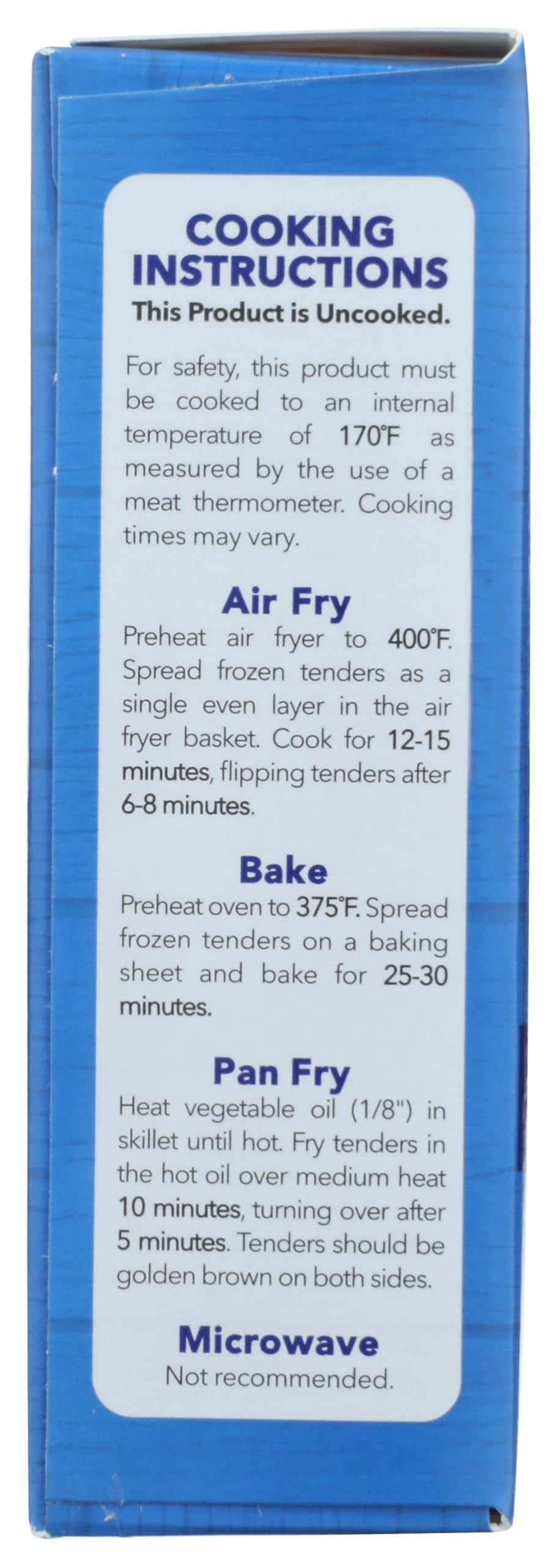 Bell Evans Frozen Breaded Chicken Tender Raised without Antibiotics 12 oz — view 4