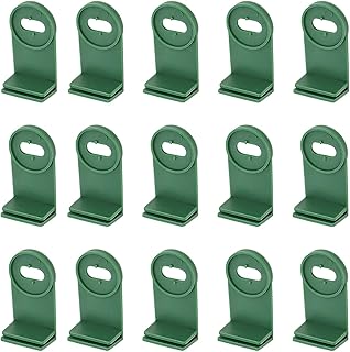 80 Pcs Plastic Greenhouse Fixing Clips Greenhouse Twist Clips Washers Extender Corner Clips for Aluminium Greenhouse
