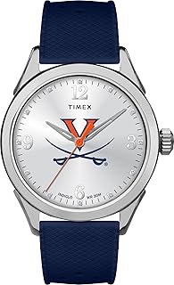 Women's Collegiate Athena 40mm Watch - Virginia Cavaliers with Silicone Strap, Virginia Cavaliers