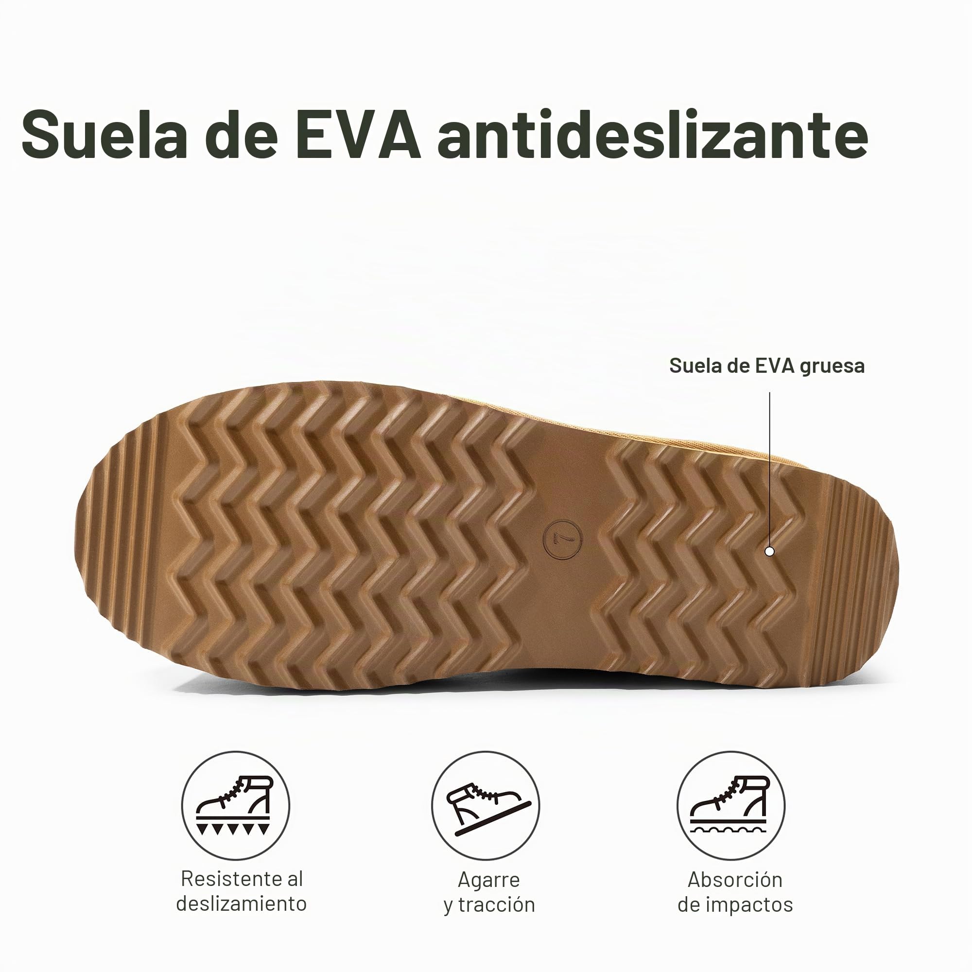 DREAM PAIRS Botas Clásicas de Plataforma de Ante Genuino para Mujeres Impermeables Fuzzy Botas de Invierno de Tobillo para Nieve con Lazos Forro de Piel Sintética