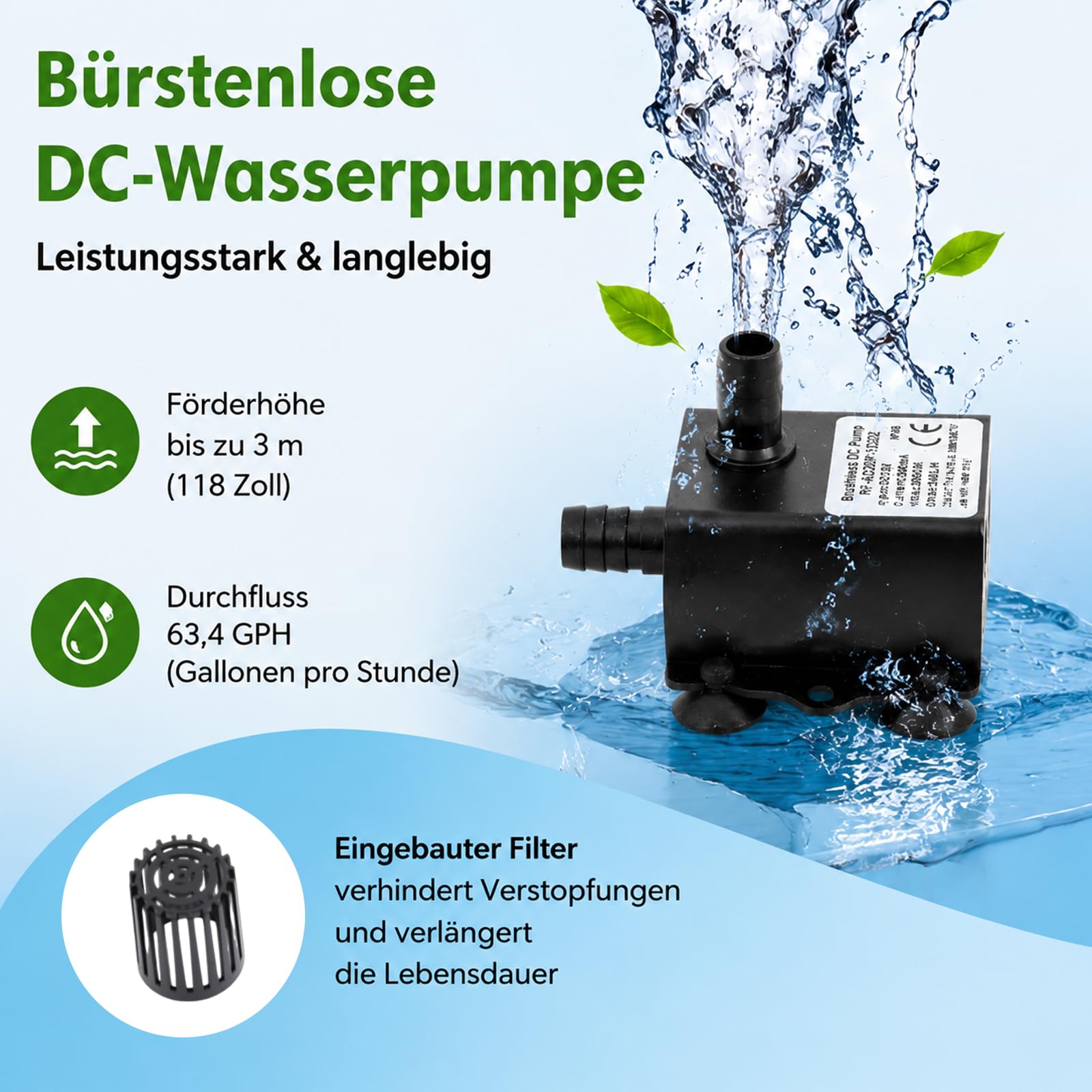 Vertikaler Hydroponischer Turm, Home Smart Gemüseanbauer, Torffreier Salat-Anbauturm, 45 LöCher Hydroponic Growing System Rain Shower Columns