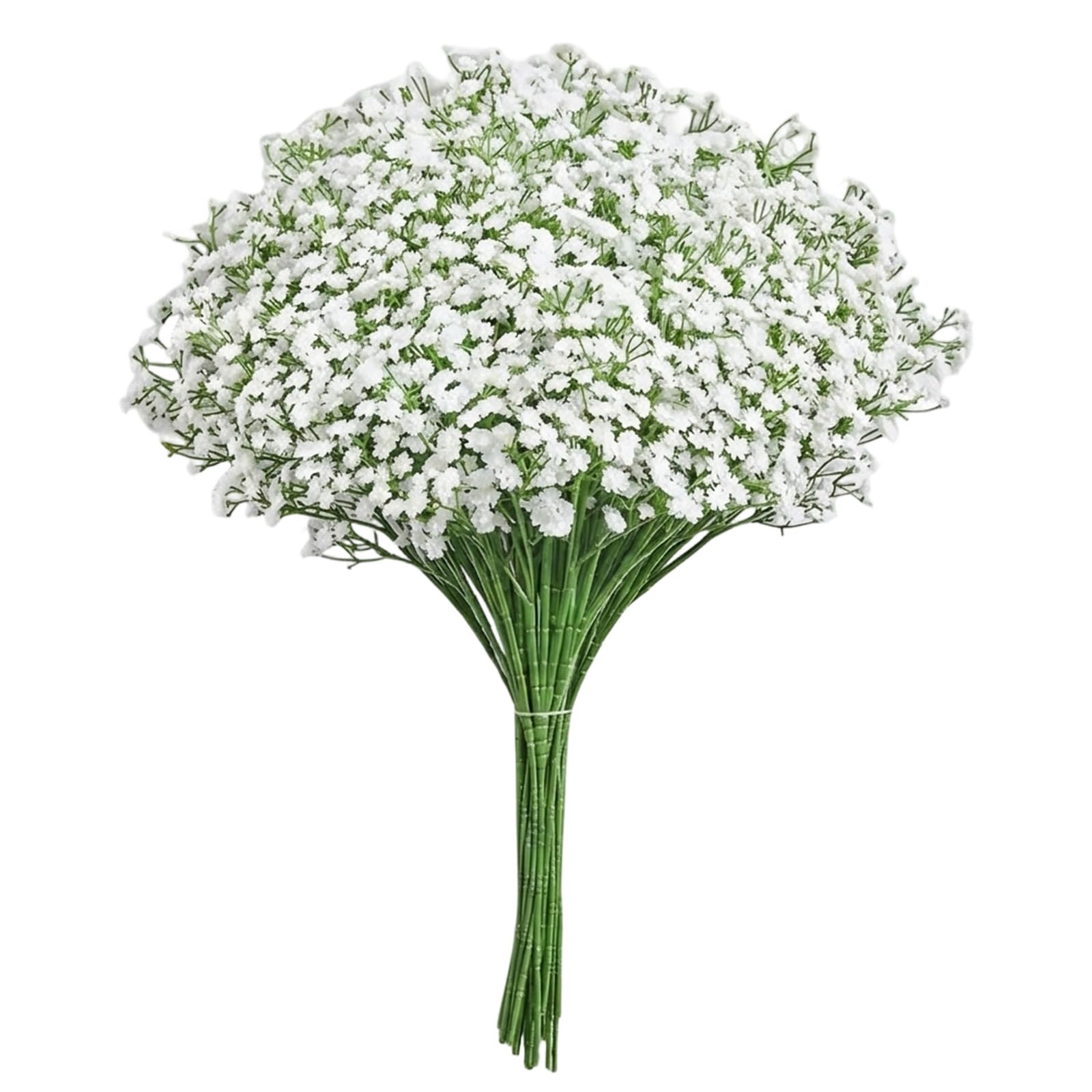 SrgPui Gypsophila Artificial Flowers, 20-Piece Set with 28cm Stems, White Artificial Gypsophila for Wedding Decorations, DIY Home Arrangements