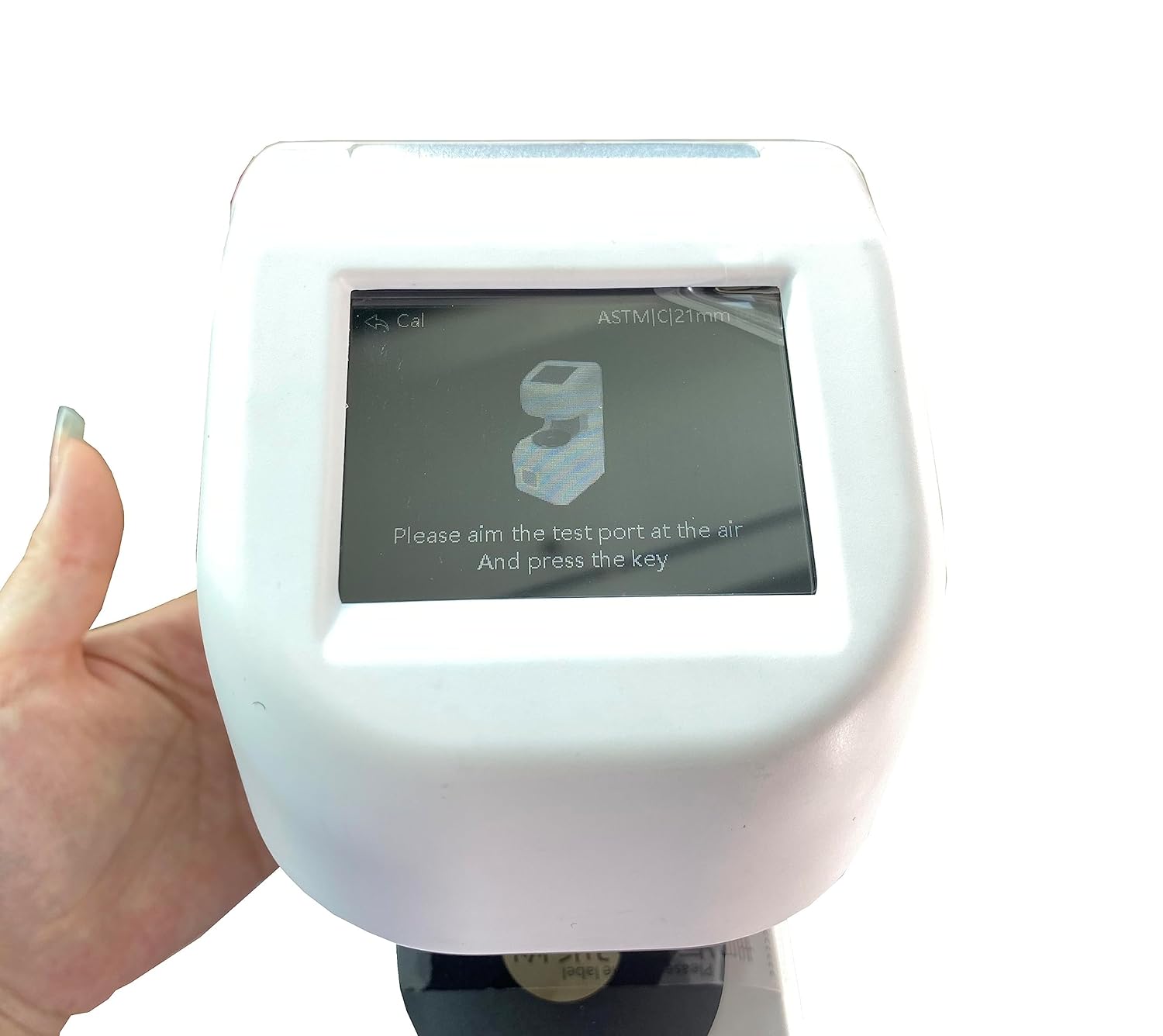 Transmission Hazemeter Portable Haze Meter with Test Apertures 21mm Measurement Range 0-100% USB Interface Massive Data Storage ASTM - Haze/Transmittance Light Source CIE-A,CIE-C,CIE-D65