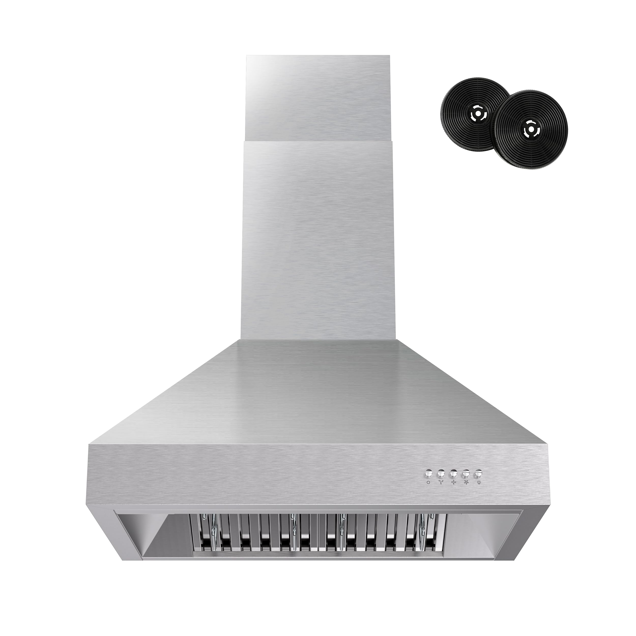 Snapklik.com : FIREGAS Wall Mount Range Hood 30 Inch, 600 CFM Ducted