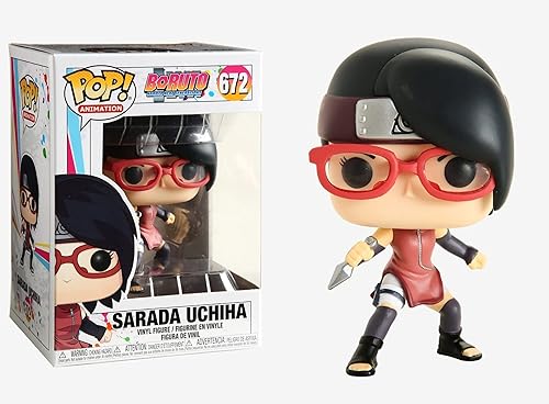 Miniatura 9 de POP Boruto: Naruto The Next Generation - Figura de vinilo de Sarada Uchiha Funko (con funda protectora de caja compatible), multicolor, 3.75 pulgadas