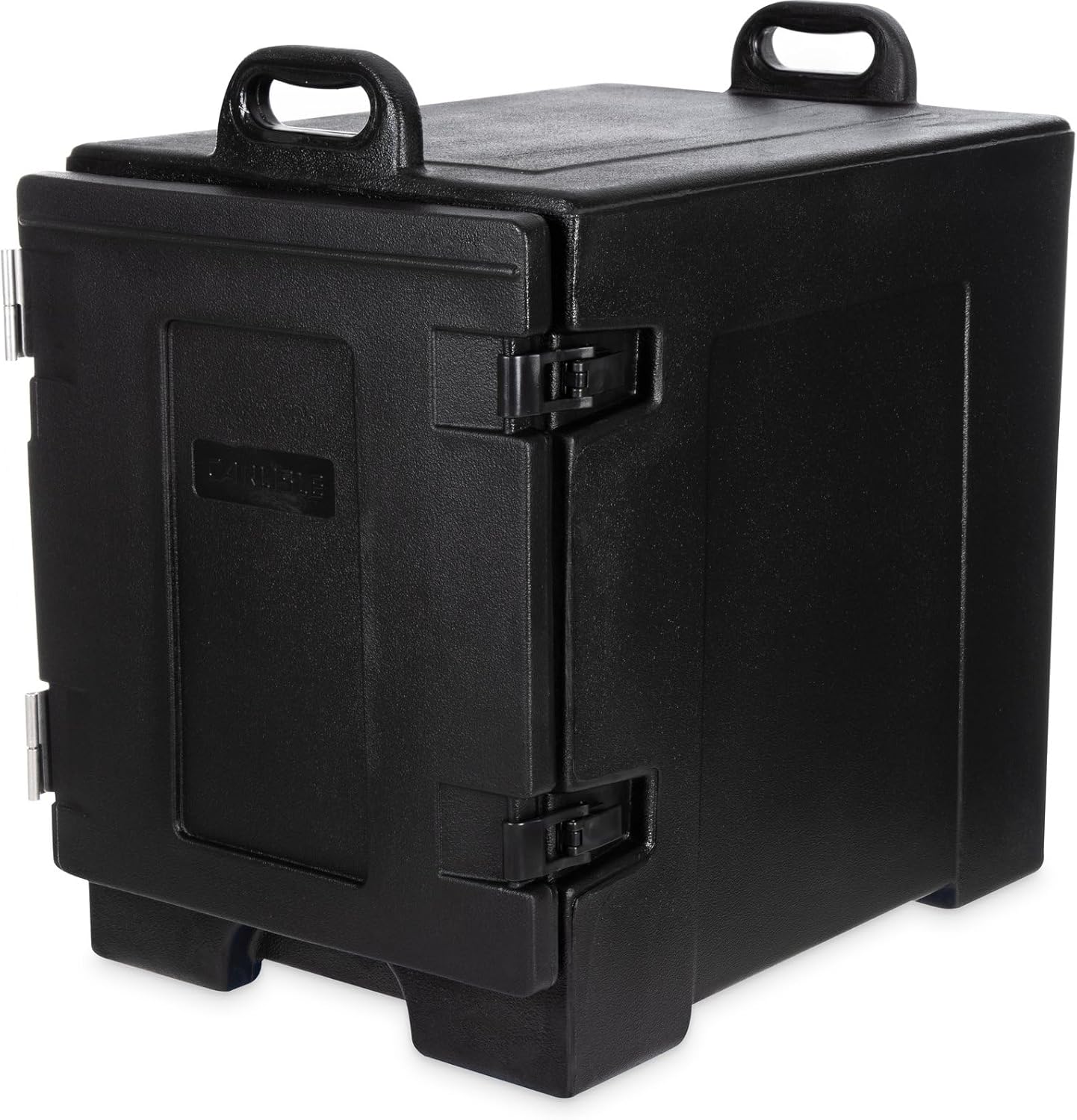 Carlisle FoodService Products Insulated Food Pan Carrier and Warmer, Front-Loading with Handles, Holds 5 Full or 10 Half 2.5" Pans (Sold Separately) with Rugged PE Shell and PU Insulation, Black Black 5 Pan Capacity