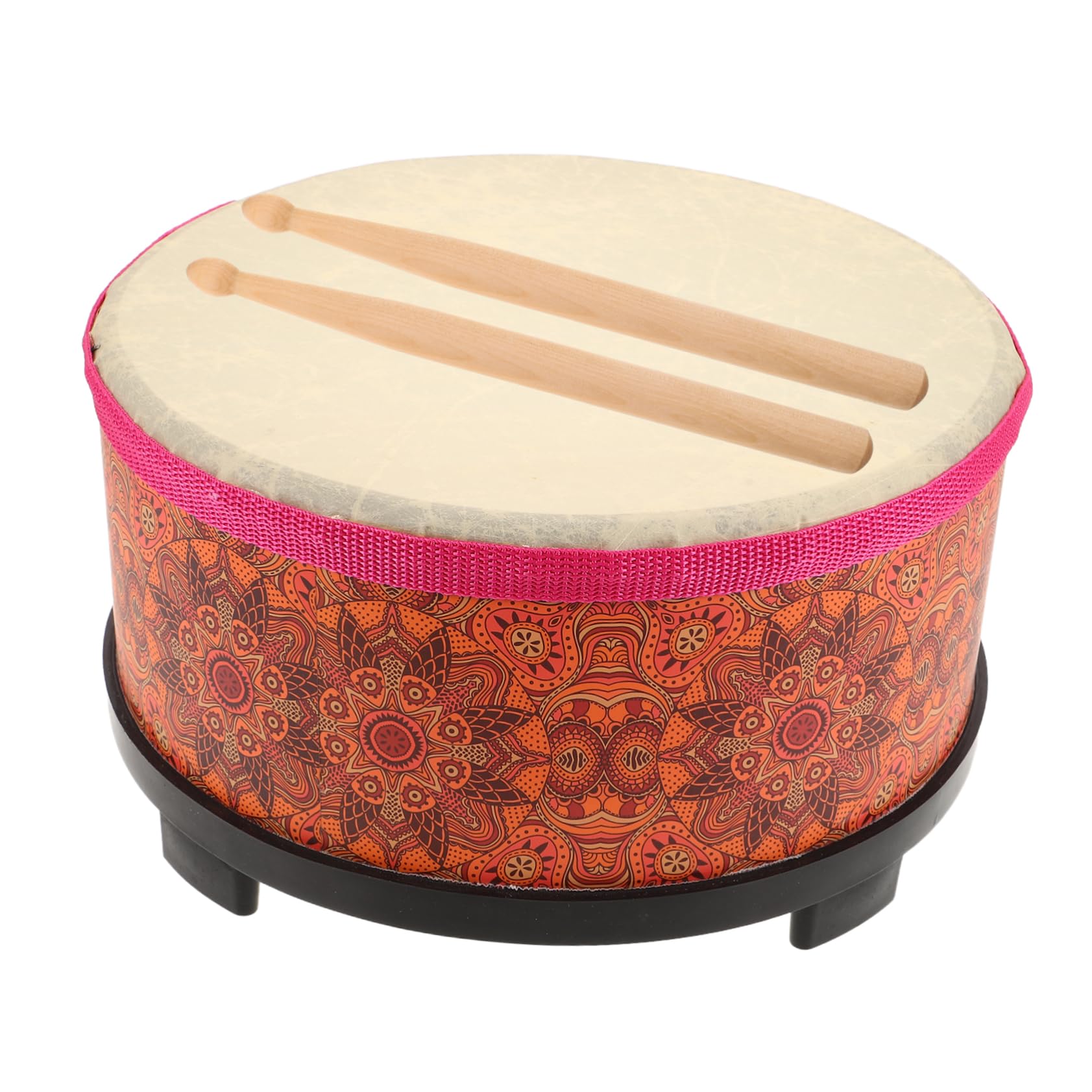 Percussione per Bacchette Strumento Orff Rosso per Sviluppo Ritmo e Coordinazione Educativo per Scuola