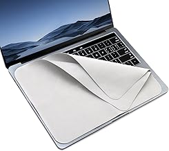 2PCS 13 Inch Screen Keyboard Imprint Protection Cleaning Cloth, Microfiber Liner Laptop Keyboard Cover Cloth Screen Protector Cleaning Cloth for MacBook Pro 13" MacBook Pro 14" MacBook Air 13"