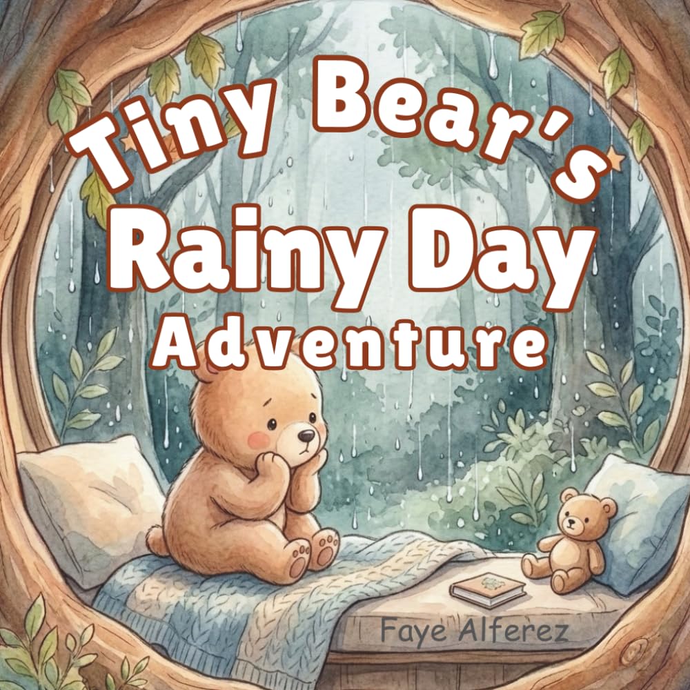 Tiny Bear’s Rainy Day Adventure: A Sweet Story About Finding Joy on Rainy Days
