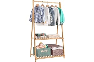 Small Clothes Rack Kids Dress Up Storage Solution