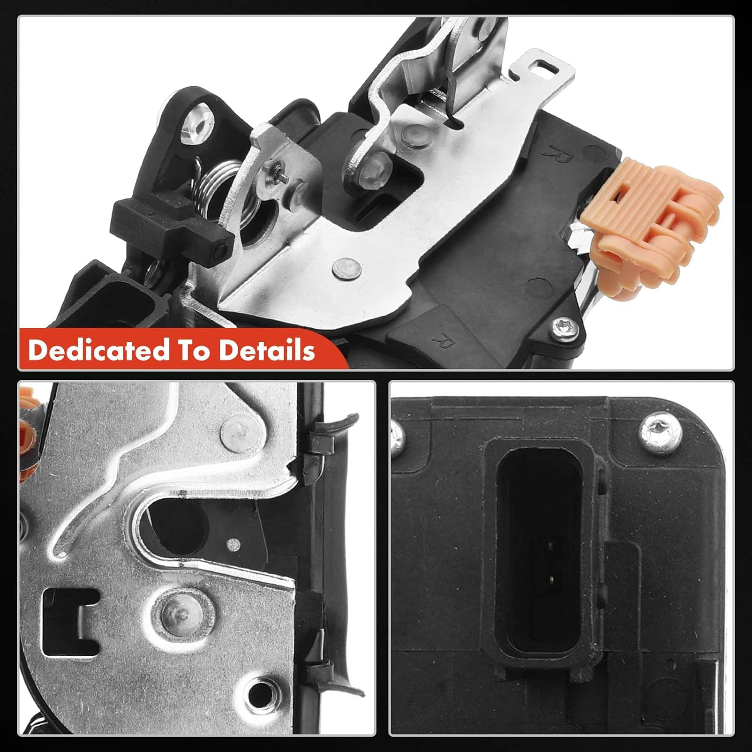 A-Premium Front Right Passenger Side Door Lock Actuator Compatible with Saturn Vue 2002-2005, Ion 2003-2007
