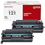 121 Black Toner Cartridge High Yield 2-Pack Compatible Replacement for Canon 121 Black Toner Cartridge CRG-121 CRG121 for imageCLASS D1620 D1650 1620 1650 Printer Ink