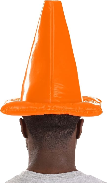 Plants Vs. Zombies Conehead Zombie Costume Hat with 3D Cone Design, Officially Licensed