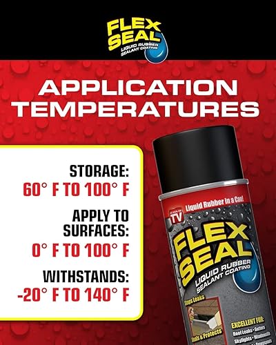 Miniatura 35 de Flex Seal - Sellador de 14 onzas, paquete de 2, transparente, detiene fugas, revestimiento de goma impermeable en aerosol, para canaletas, madera