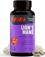 Vista 1 de FreshCap Lions Mane 14,000mg – Triple Extracted 14:1 Mushroom Supplement Capsules with 31% Beta-Glucans – Fruiting Body Only Nootropic for Memory