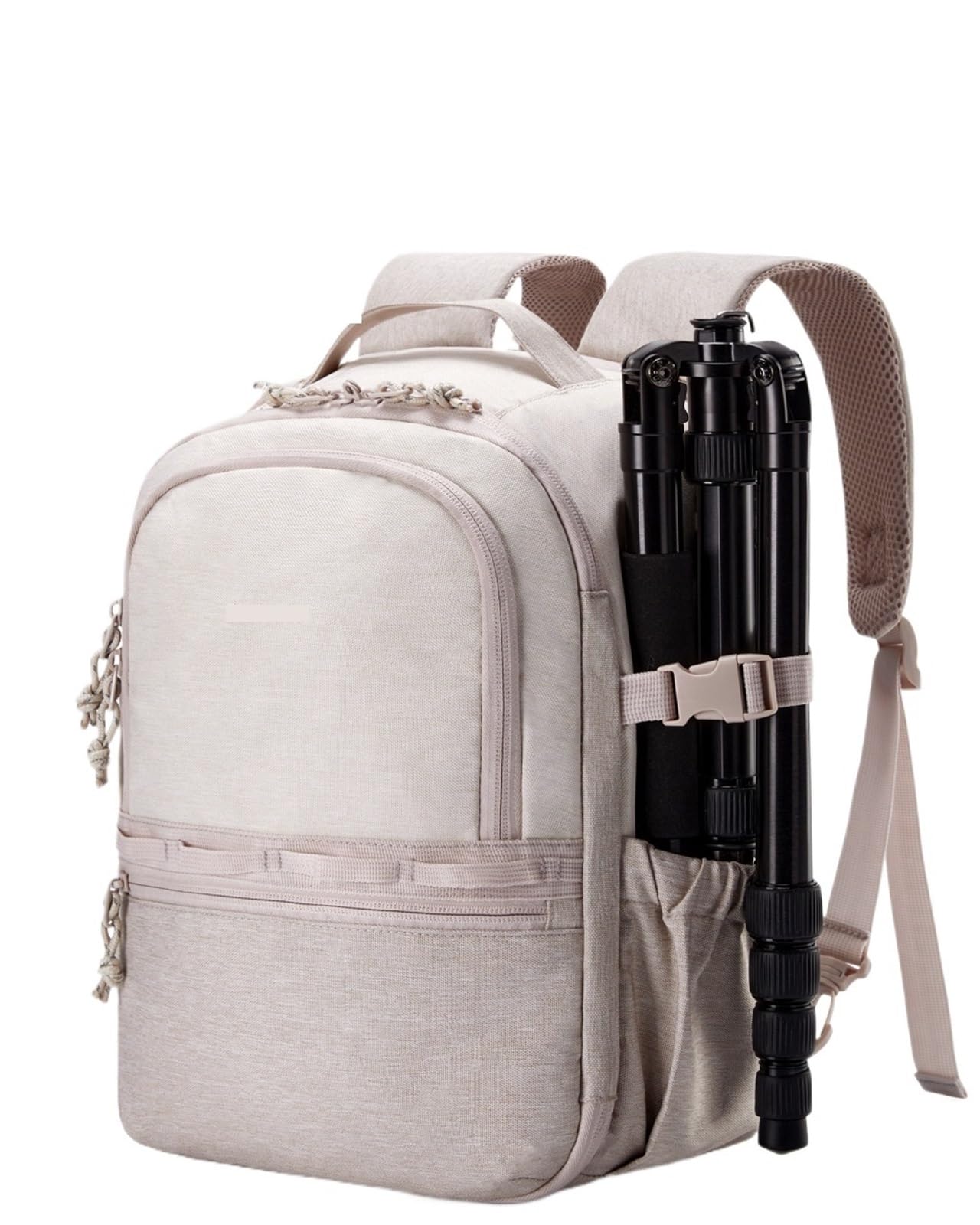 Zaino Fotografico Zaino for fotocamera reflex for fotografo con molteplici modi di trasporto Custodia da viaggio antifurto adatta(Ivory)