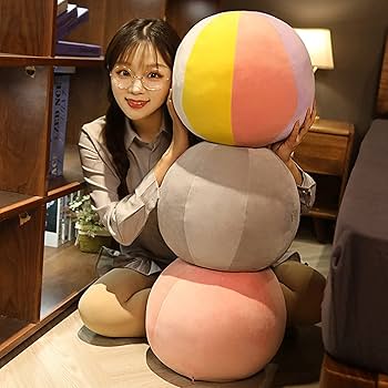 Amazon｜YQkasj 全11色 ボール クッション 球 抱き枕 ベッド