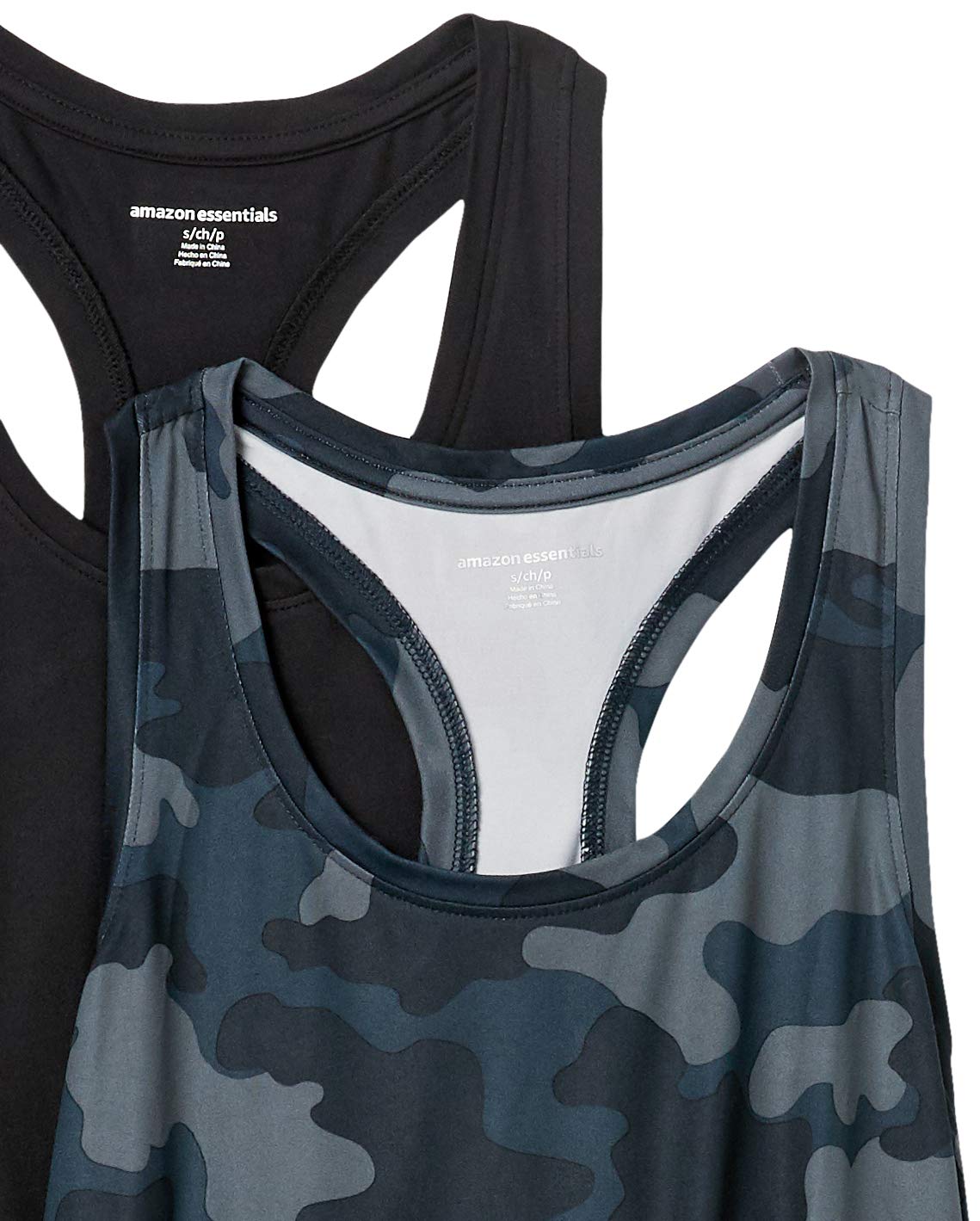 Amazon Essentials Top Deportivo Elástico de Entrenamiento, Secado Rápido y Espalda Nadadora (Tallas Grandes) Mujer, Paquetes Múltiples — view 6