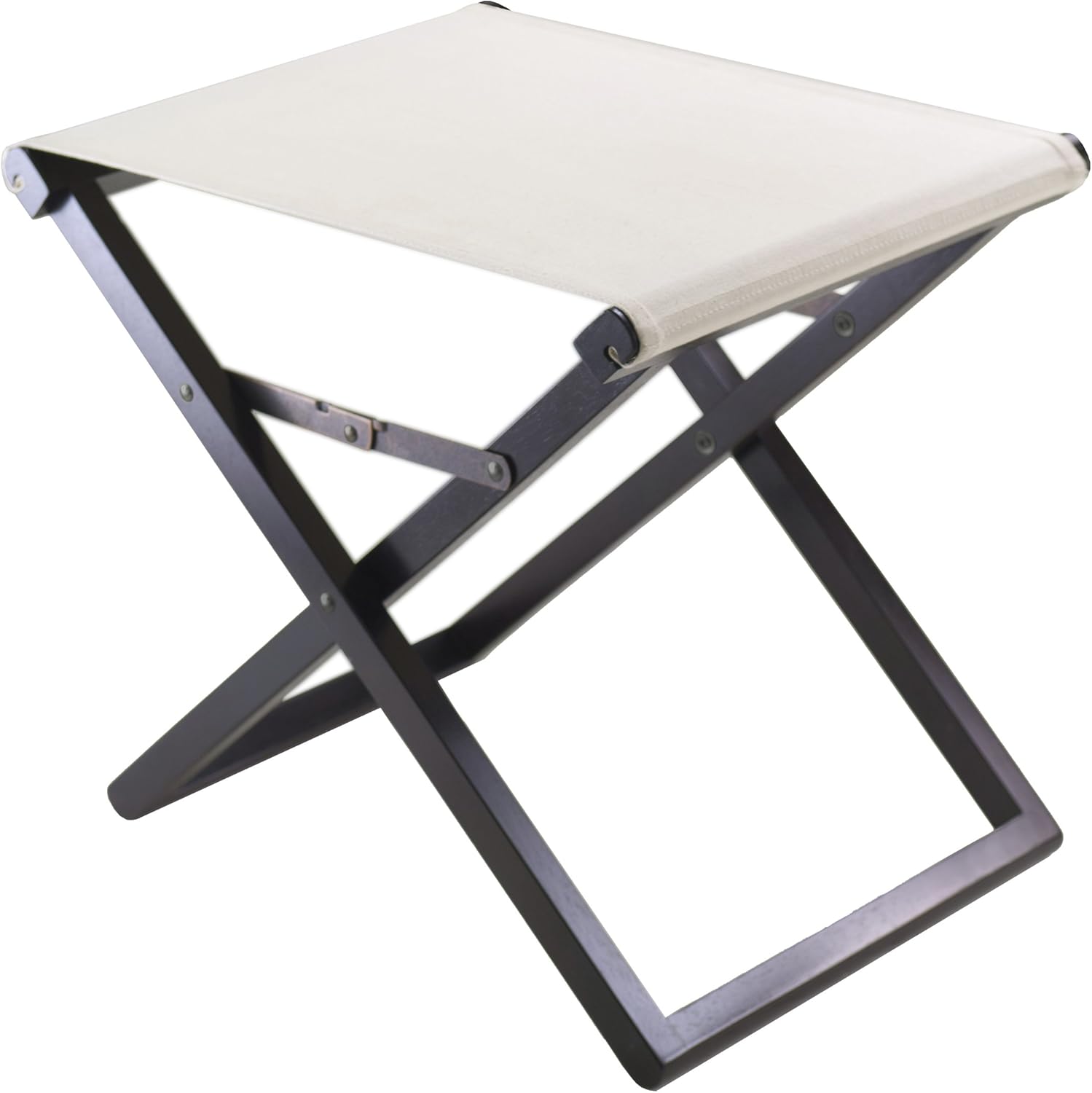 Winsome Canvas Stool Folding Home & Kitchen